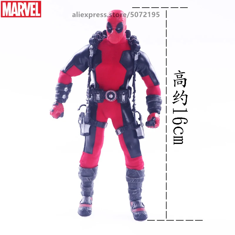 

Hasbro Avengers X men One:12 Deadpool Joints can rotate Marvel Action Figure Avengers