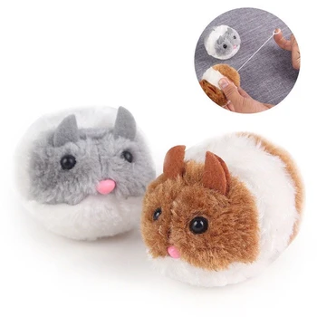 Cute Cat Toys Plush Fur Little Mouse Interactive 3