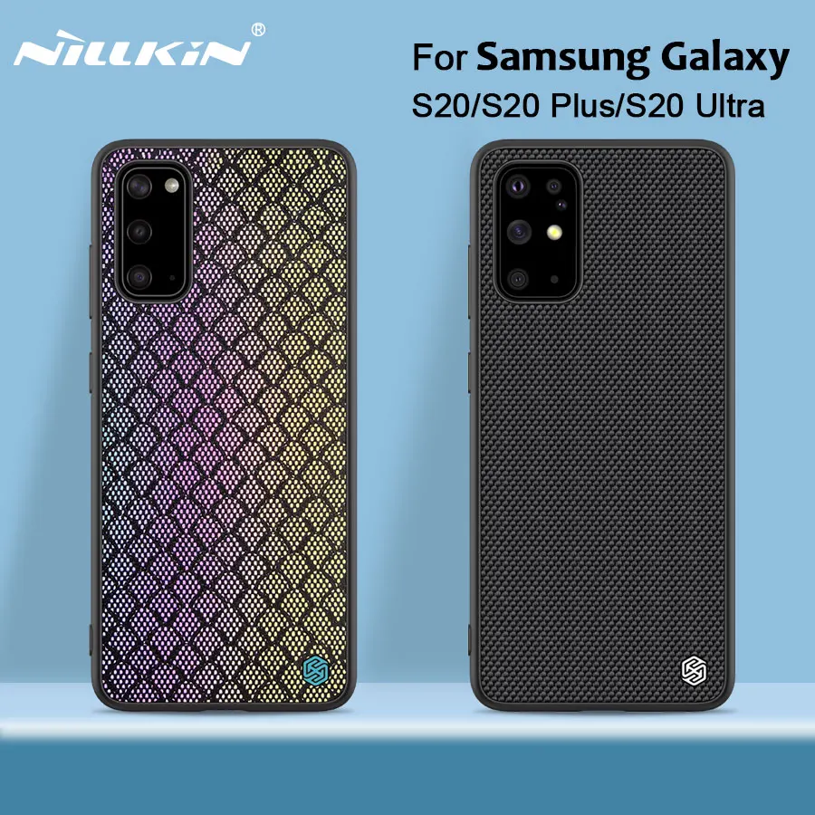 

for Samsung Galaxy S20 case NILLKIN Striker Case PC TPU silicone sports style Back cover for Samsung S20 Plus S20 Ultra case