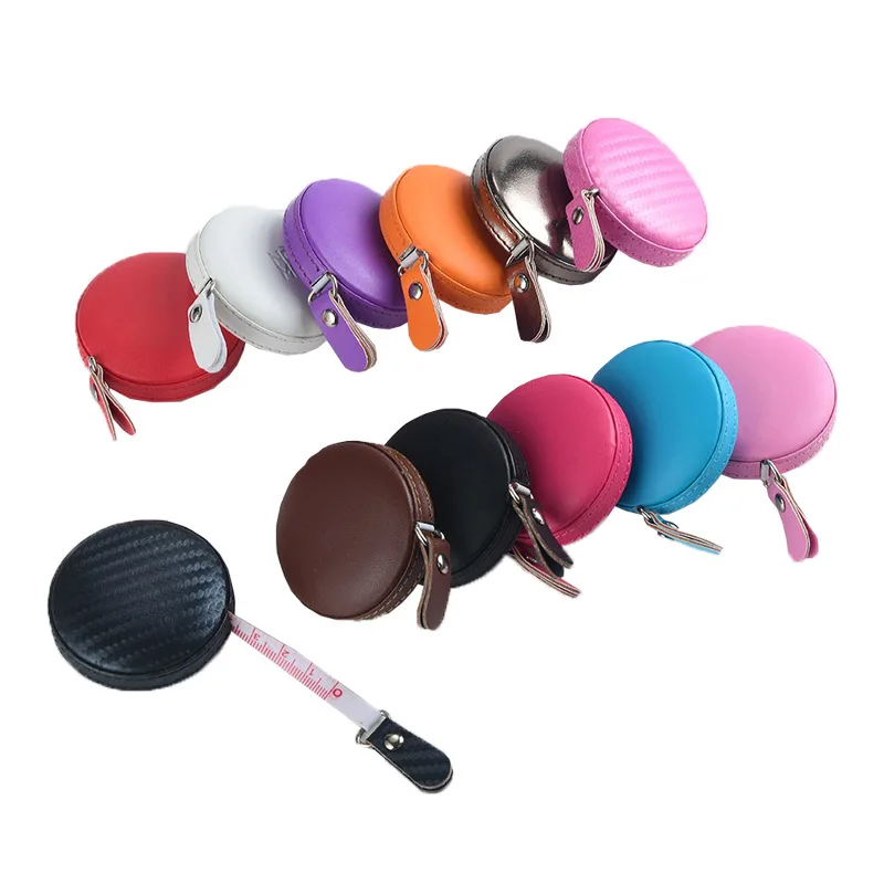 Artracyse 1PC 1.5m/59'' Small Tape Measure Retractable Plastic Square Mini Soft Ruler Small Ruler For Measuring Measurements