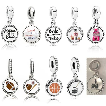 

2020 New Bridal Horde Brave Freedom Grounds Nutcracker University Basketball Soccer Baseball Golf Pendant Original Jewelry