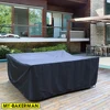 Waterproof Garden Furniture Covers, Rain and Snow Chair Covers, Outdoor, Patio, Garden, Sofa, Table, Dust Proof, Black, 72 Sizes 1