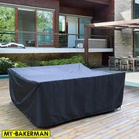 Waterproof Garden Furniture Covers, Rain and Snow Chair Covers, Outdoor, Patio, Garden, Sofa, Table, Dust Proof, Black, 72 Sizes