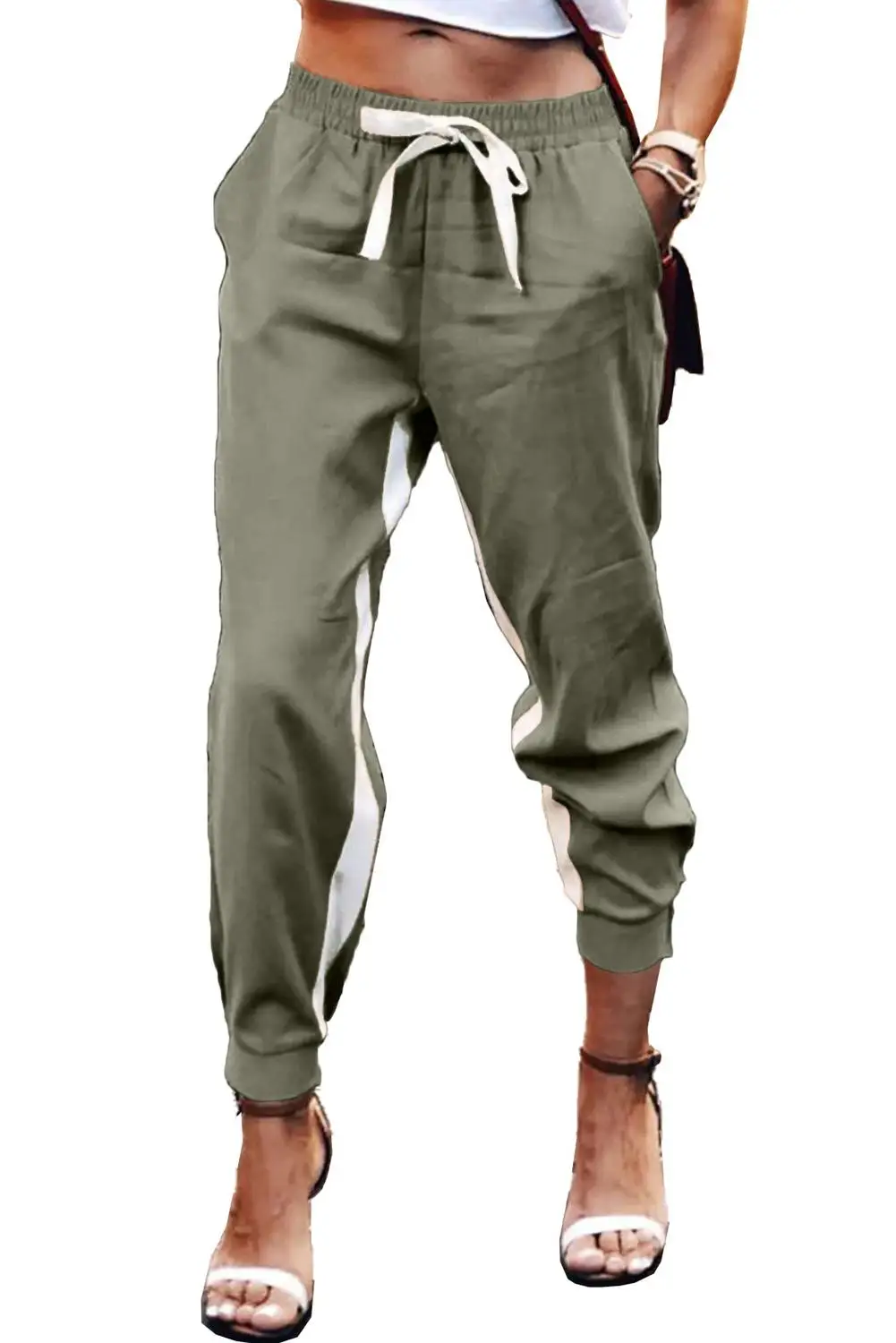 Drawstring pants women Clearance