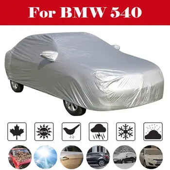 

Car Truck RV Covers Waterproof Cover Tarpaulin Groundsheet Camping Light Weight Tarp for Car Outdooors For BMW 540