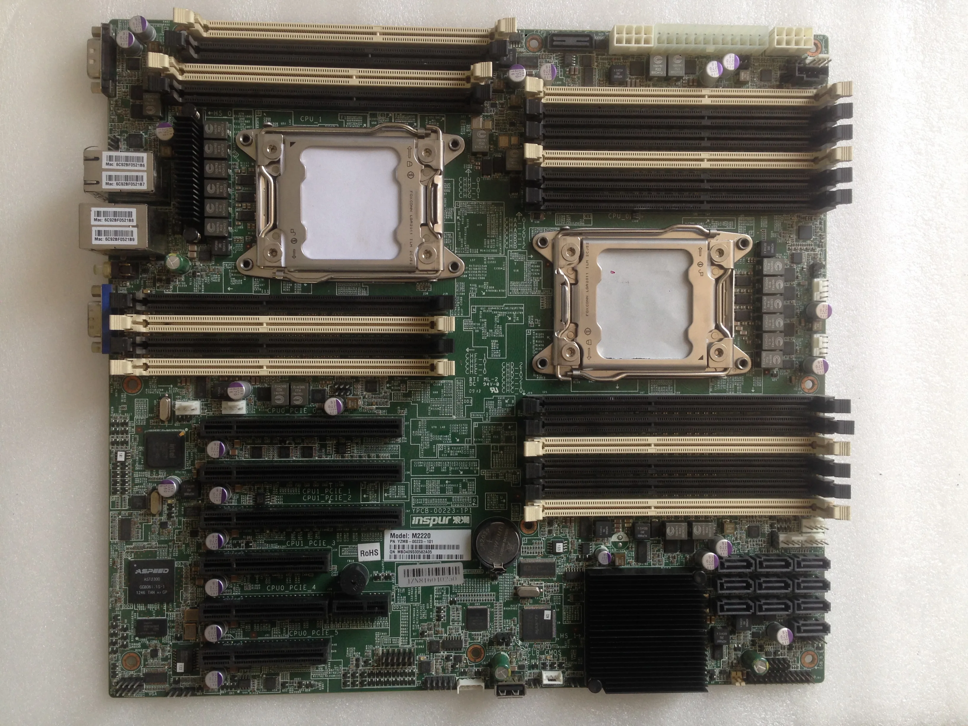 For Inspur nf5270m3 server motherboard yzmb-00223-101 m2220 series