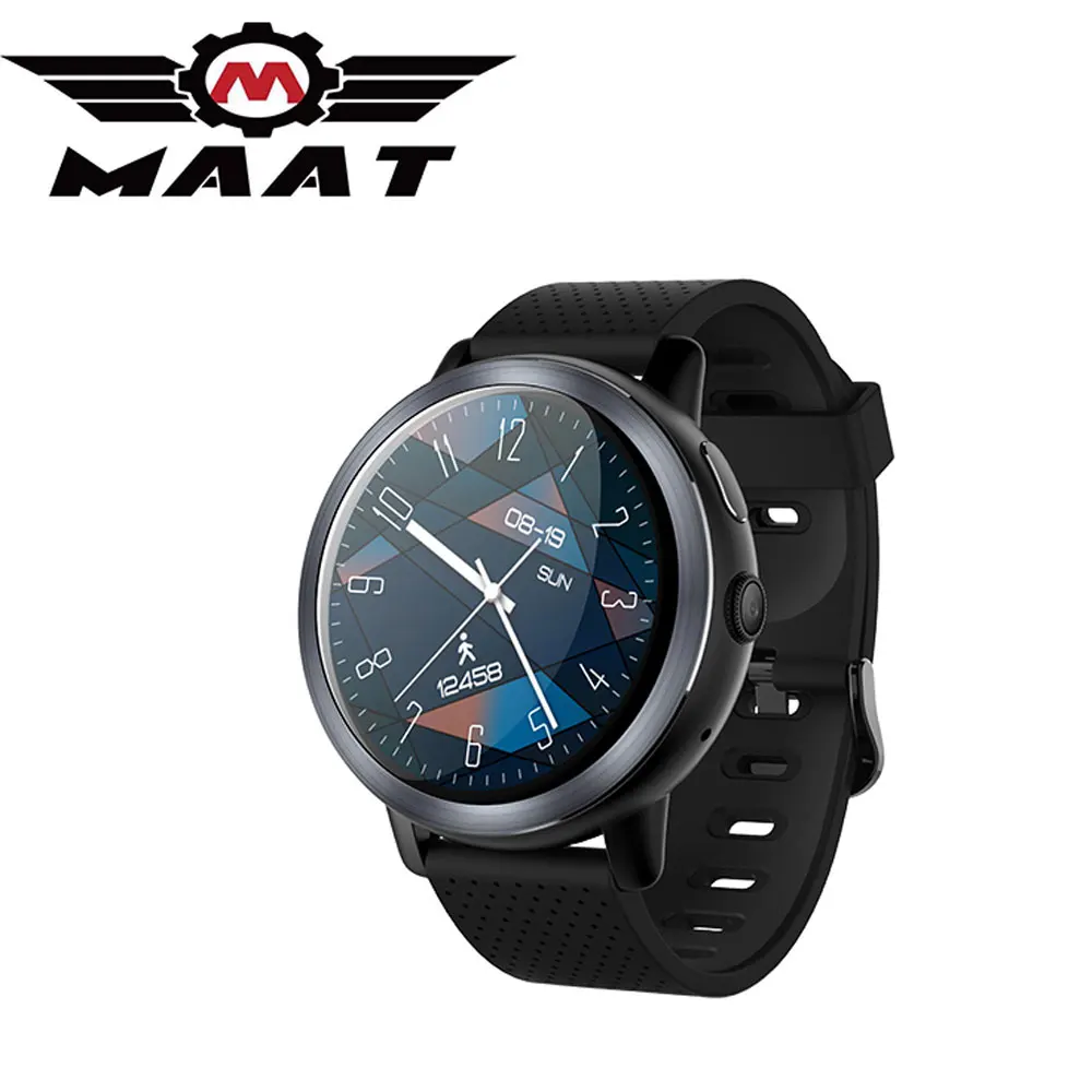 MAAT Z29 4G умные часы для мужчин сердечного ритма MT6739 gps трекер AMOLED экран телефон Android