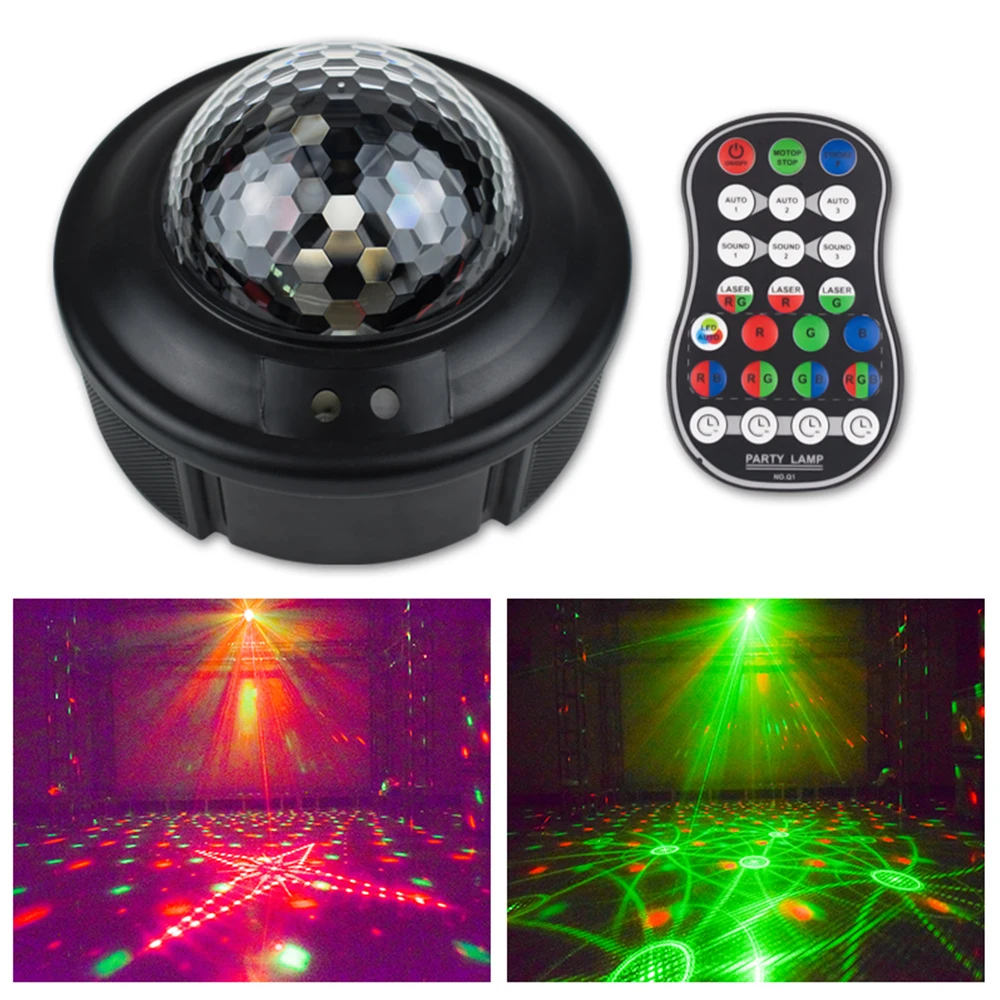 Домашний диско светильник s светодиодный сценический 90 моделей RGB шариковая