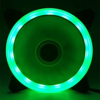 

Computer Eclipse 120mm LED Fan 120mm Fan Red Blue Green Light Guide Ring Newly Hot