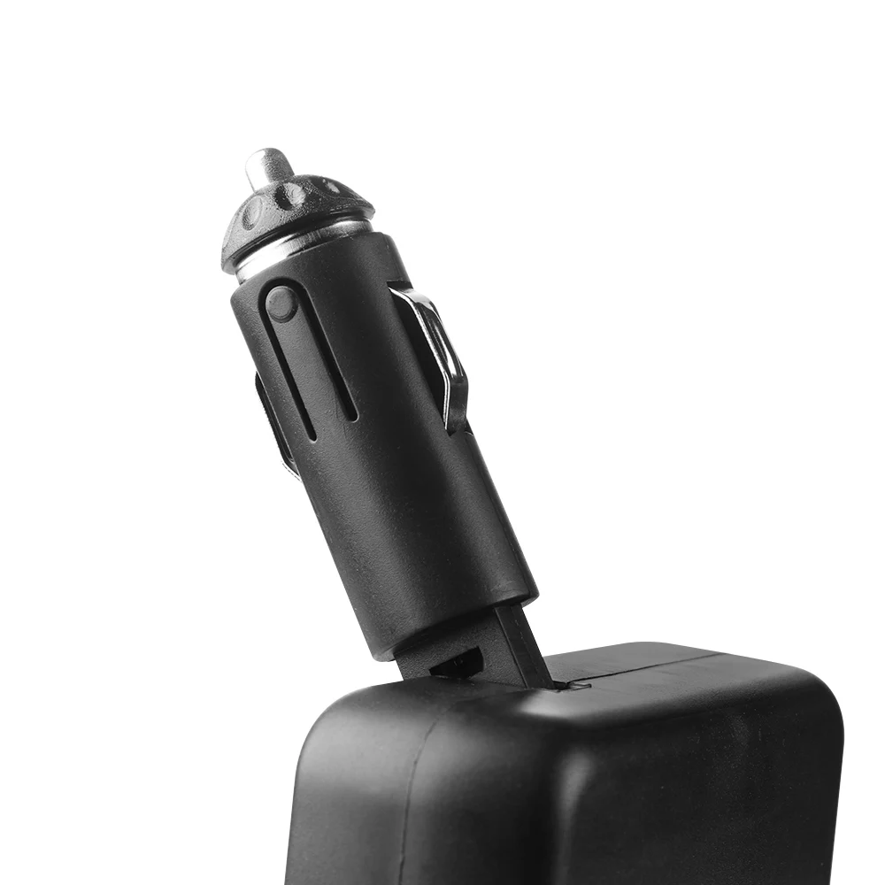 Авто двойной USB розетка для автомобильного прикуривателя сплиттер двойной штекер конвертер 12-24 В светодиодный зарядное устройство адаптер питания для телефона MP3 DVR gps