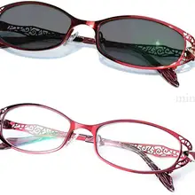 MINCL/женские солнцезащитные фотохромные очки для близоруких полых полной рамки модные трендовые оптические очки Рамка NX