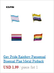 LGBT Pride флаги Радуга Intersex Pride Asexual Pin металлические значки для рюкзаков брошь ювелирные изделия
