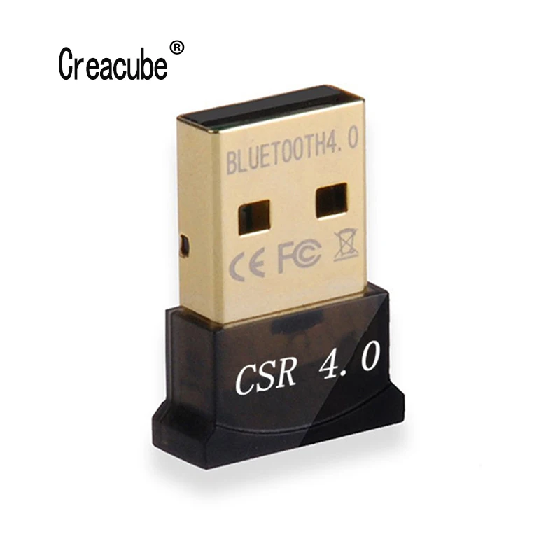 Creacube беспроводной USB Bluetooth 4 0 адаптер ключ музыкальный приемник передатчик для