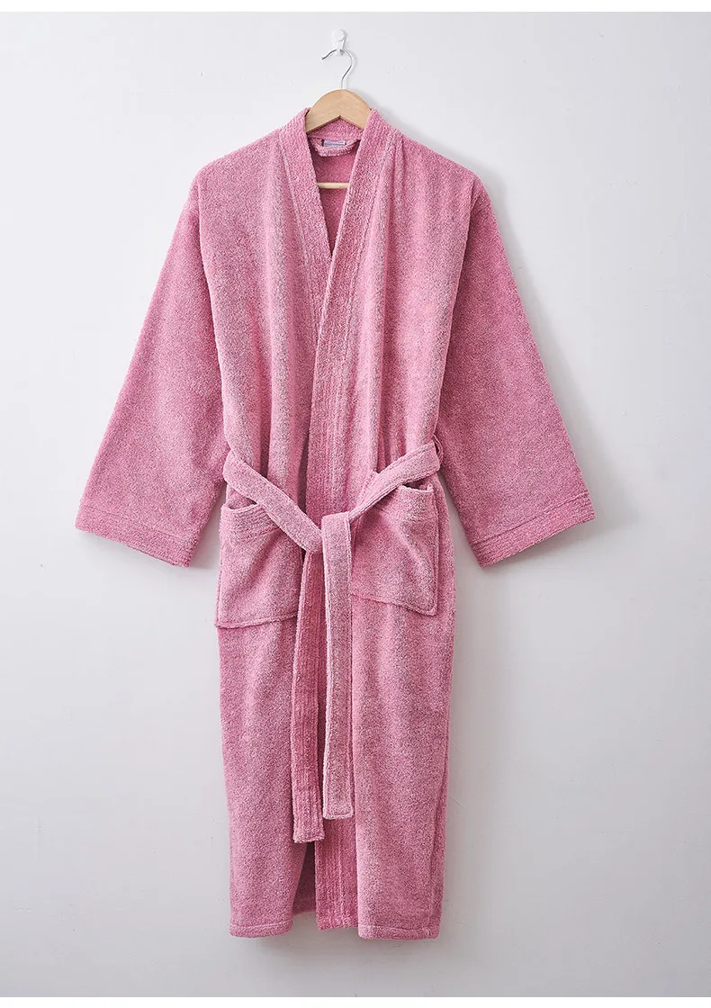 Полотенцесушитель Robe100% хлопок унисекс Халат Банные мужские халаты и женские Sleeprobe двусторонний махровый Sleeprobe женская повседневная домашняя одежда
