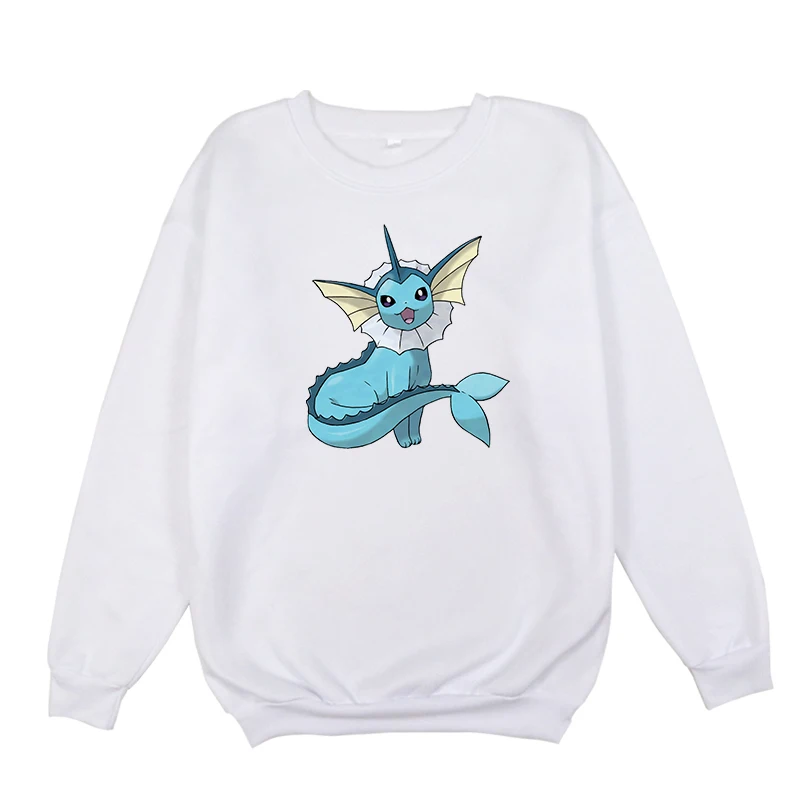 Pokemon Gengar толстовки женские Harajuku толстовка мужская Черная Толстовка уличная одежда зимняя одежда для девочек Harajuku рубашка - Цвет: 1