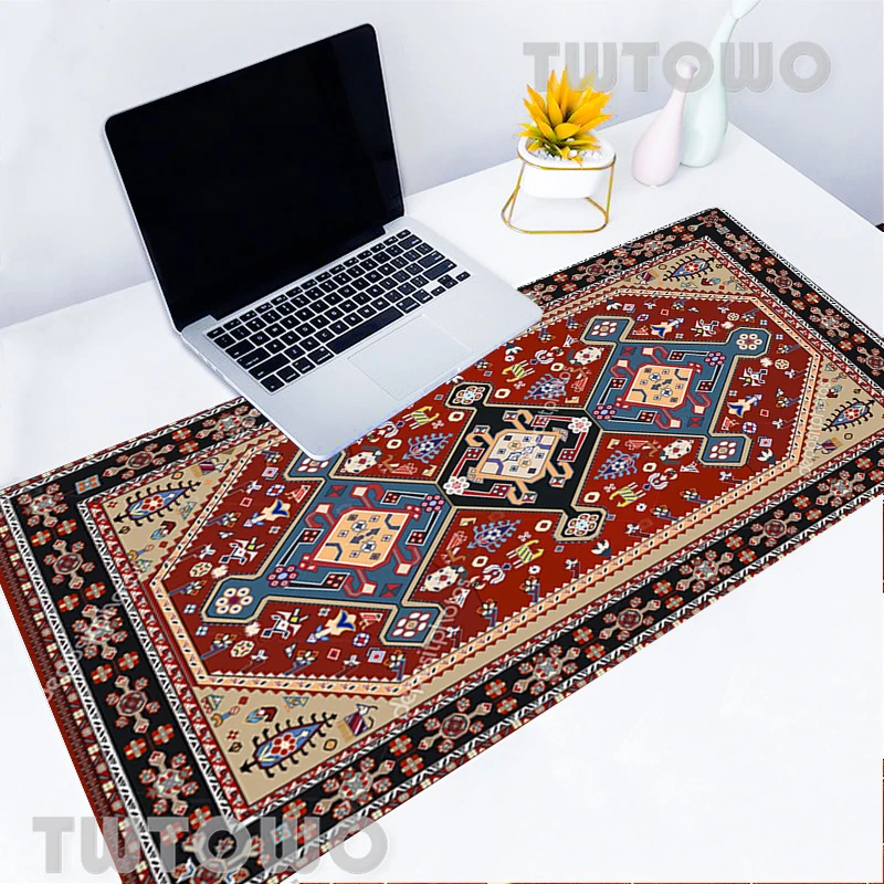Persian Carpet Large Mouse Pad Rubber Gaming Accessories Rubber