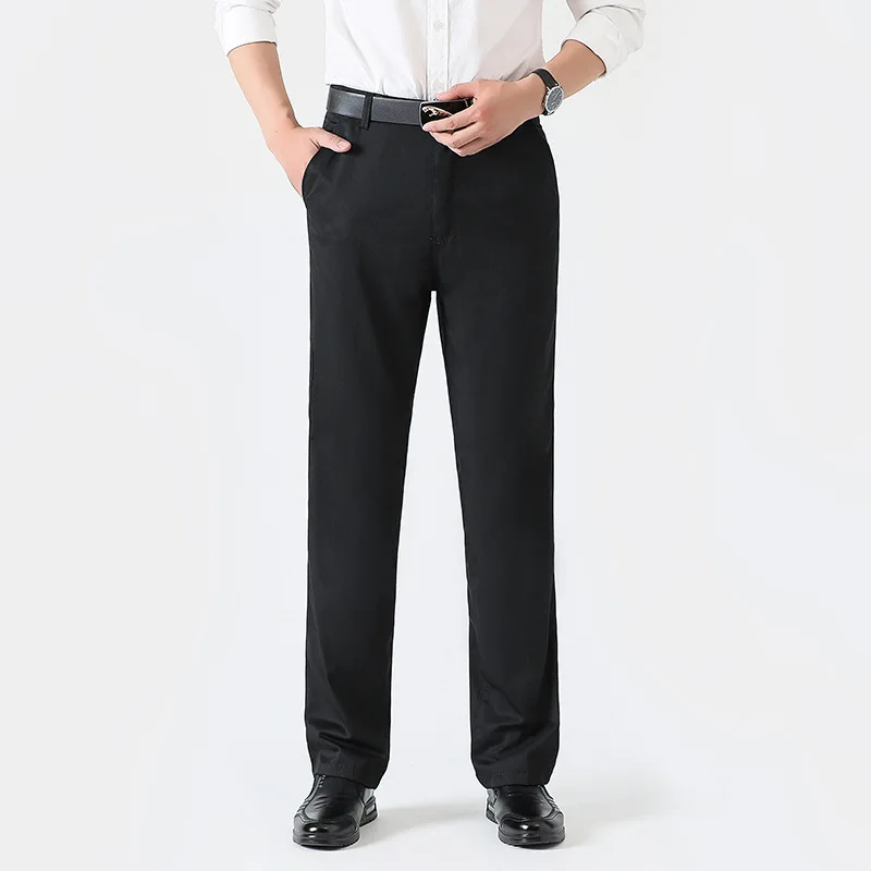 Thoshine Brand Suit Pants Men Comfortable Thin Spring And Summer Casual