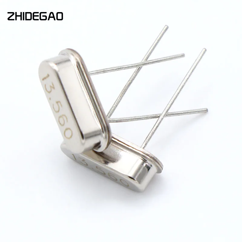 13.560M 13.560MHZ 13.560MHz 13.560 MHZ Quartz Crystal Resonator Passive Oscillator HC 49S New ZHIDEGAO 10pcs quartz resonator
