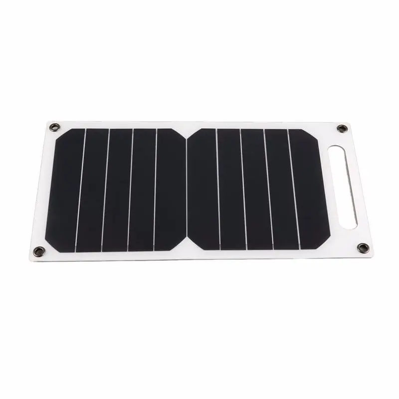 

HHO-5V 5W Portable Solar Charging Panel Lightweight Solar Power USB Charger for Outdoor Mobile Smart Phone Solar Power Supply