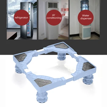 

Washing Machine Base Adjustable Storage Rack Stainless Steel Bracket Holder Washing Machine Bracket Refrigerator Accessories
