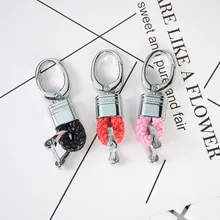 Мужские Женские брелоки для пар ручной работы творческие практичные маленькие подарки креативный ключ цепочка подарок
