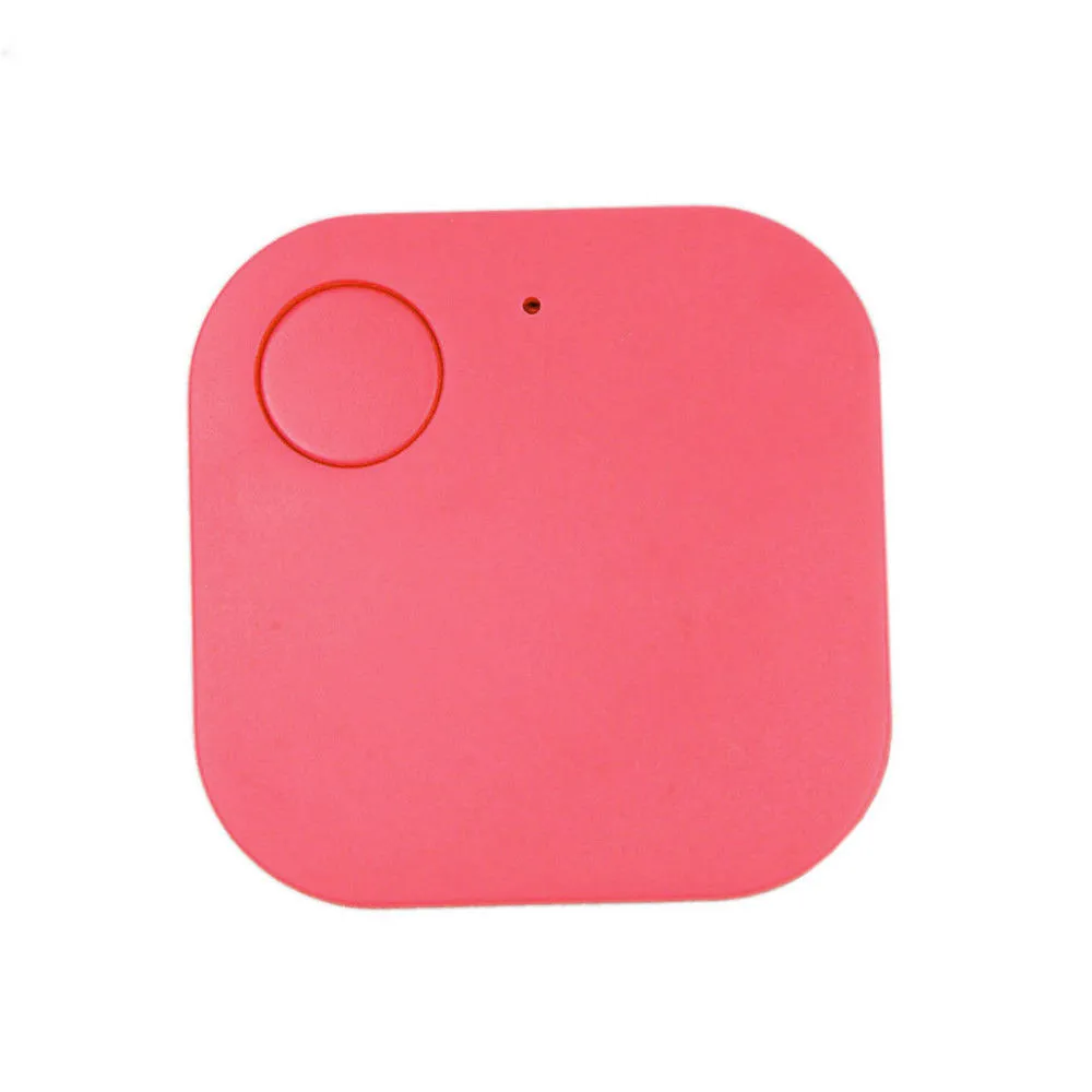 Мини анти-потеря Смарт Bluetooth дистанционное устройство сигнализация gps спортивный трекер камера локатор автомобильный мотор слежение finder для детей - Цвет: Hot Pink