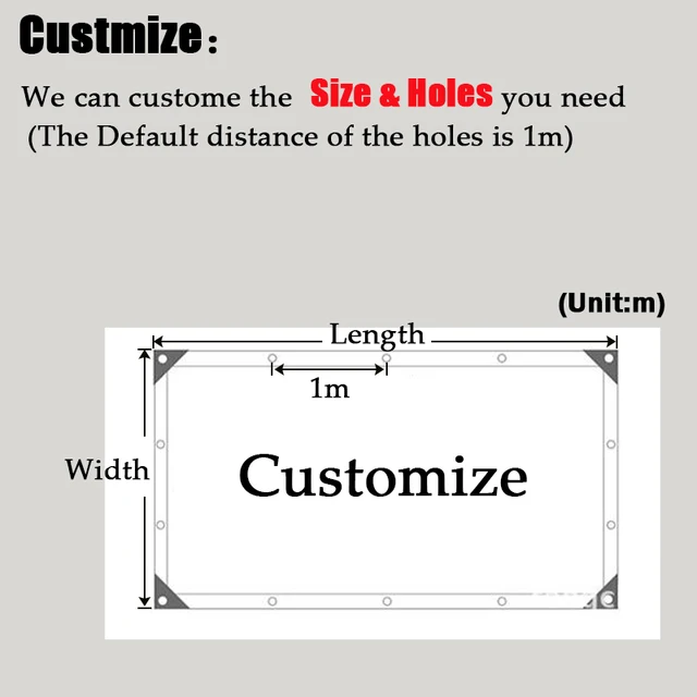 Custom size