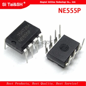 

10PCS NE555P DIP8 NE555 DIP NE555N 555P DIP-8 new and original IC