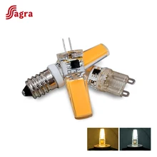 

LED Light Bulb G4 G9 E14 3W 6W Light Bulb AC/DC 12V 220V LED Lamp COB Spotlight Chandelier Replace Halogen Lamps Cold Warm White