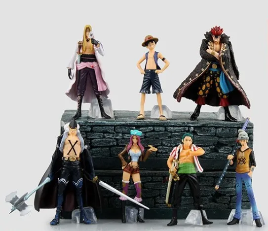 One piece/HNA King Ultra-Modeling Soul 7-Ultra Billion nova собранная деталь Супер новая Капсульная игрушка