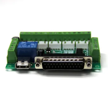 

10PCS/lot Upgraded 5 Axis CNC Interface Adapter Breakout Board For Stepper Motor Driver Mach3