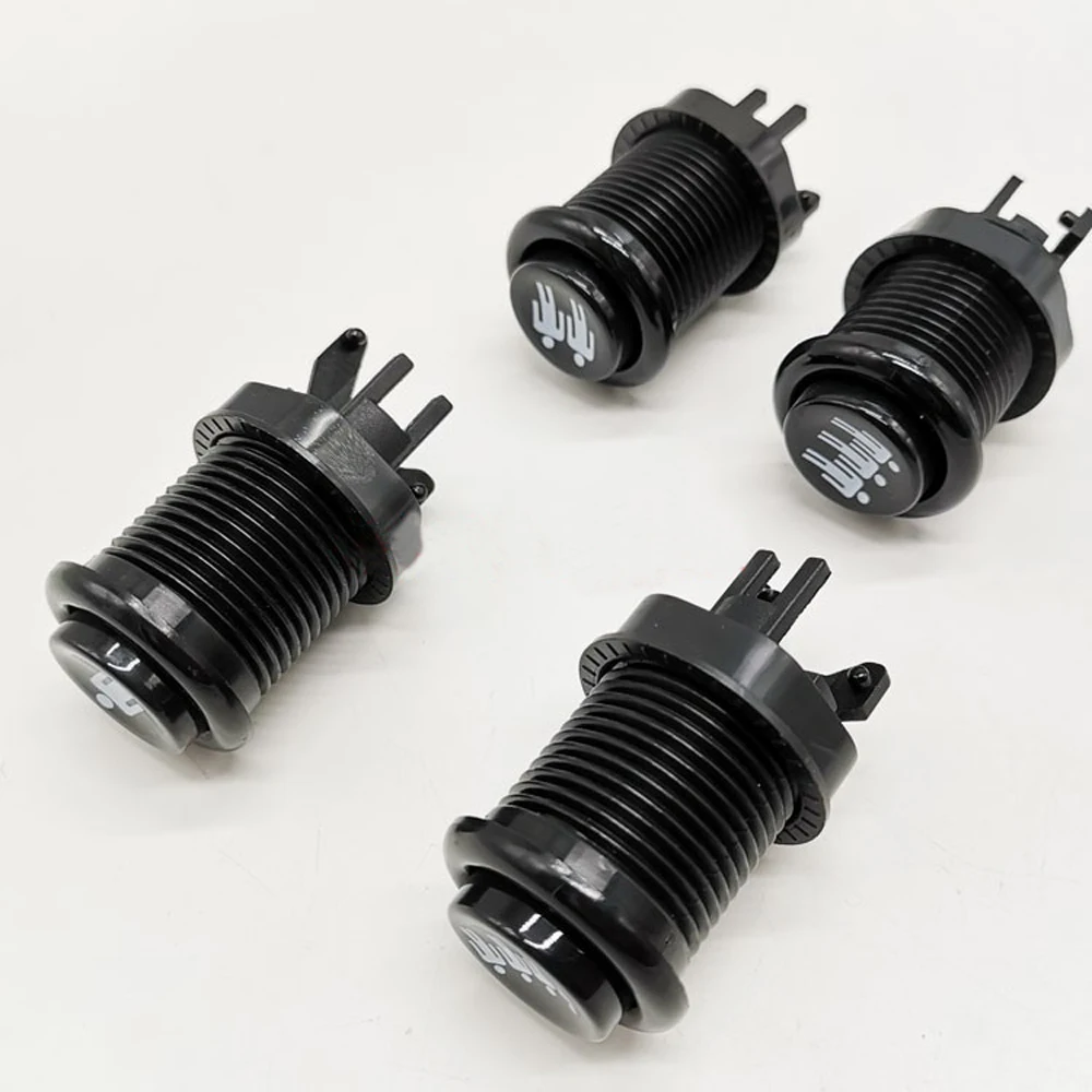 

American button 1P 2P 3P 4P 28mm American button round button switch for game machine