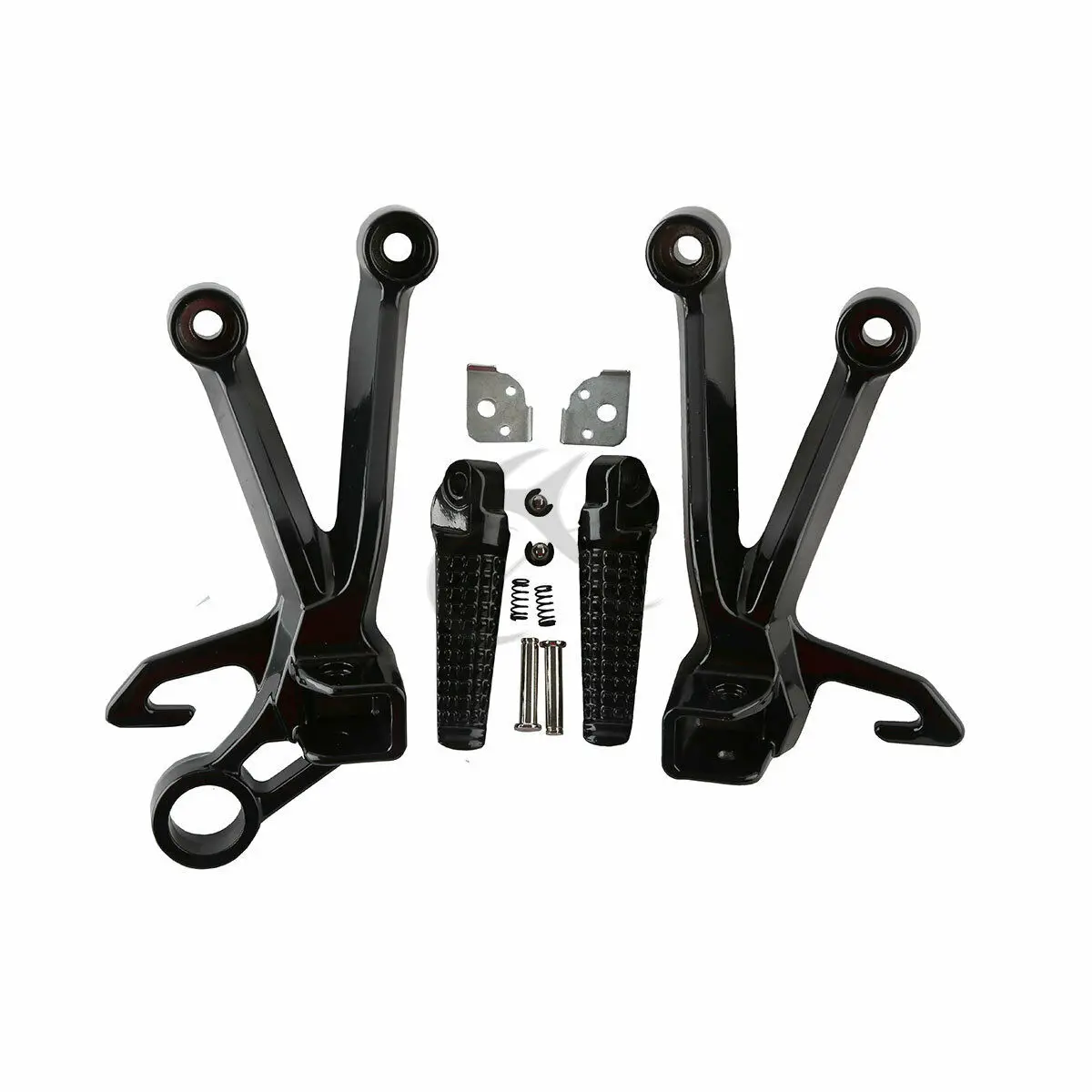 Мотоцикл Задние подножки подножка для ног набор для Suzuki GSXR 1000 2003-2004 K3 матовый черный/хром