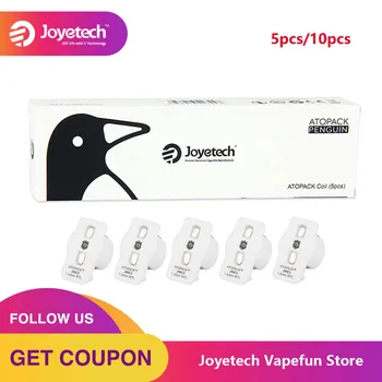 

Original Joyetech ATOPACK JVIC Head 5pcs 1.2ohm JVIC3 Coils for MTL/DL Vaping Suitable Joyetech Atopack Penguin /Dolphin Kit