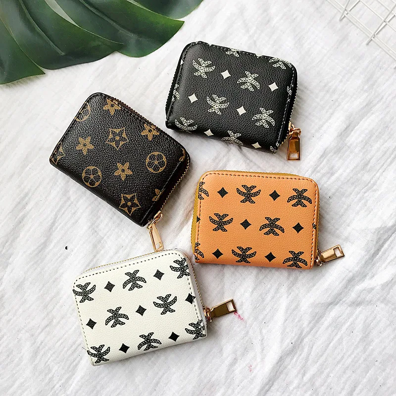 

Women's Wallet Short Mini Multi-functional Purse Folding Small Coin Bag Wallet Card Bit More