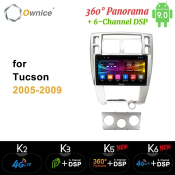 

Ownice K3 K5 K6 Car DVD Player for Hyundai Tucson 2005 - 2008 2009 Android 9.0 Car Radio GPS 4G Octa Core 360 Panorama DSP SPDIF