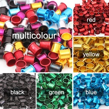 

100 Pcs 8mm Diameter Bird Pigeon Foot Ring Aluminum birds leg rings Aluminum no words Rings