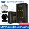 NEW Durex Condoms 54mm 001 Polyurethane Non latex Invisible Ultra Thin penis Sleeve For Adult sex products Condom 1