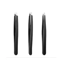 Нержавеющая сталь по уходу за ребенком пинцеты для чистки зажим для бровей 3 предмета Комплект щипчики для бровей зажим косой открытый рот волос