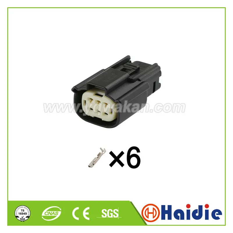 Бесплатная доставка 2 комплекта 6pin molex водонепроницаемый авто гнездовой разъем
