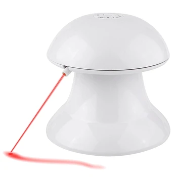 

Automatic Rotating Light Pet Toy with Usb Cable,Interactive Toy for Pet & Dogs Chase and Play,360°Rotation,4-Speed Modes,Enter