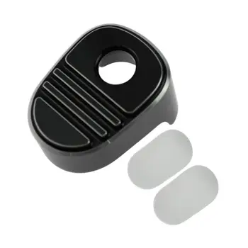 

Motorcycle CNC Tri-Line Ignition Switch Cover Black For Harley Touring Electra Glides 2014-2019 Tri Glides Street Glides