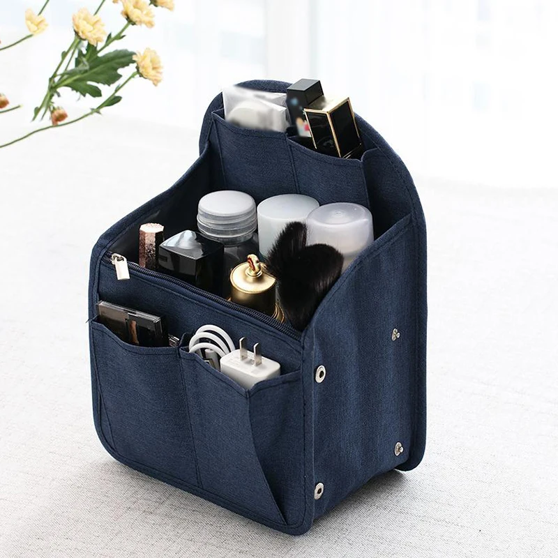 

Travel Backpack Organizer Insert Bag Backpack Insert Storage for Women Backpack Rucksack Shoulder Bag In Bag With Pockets