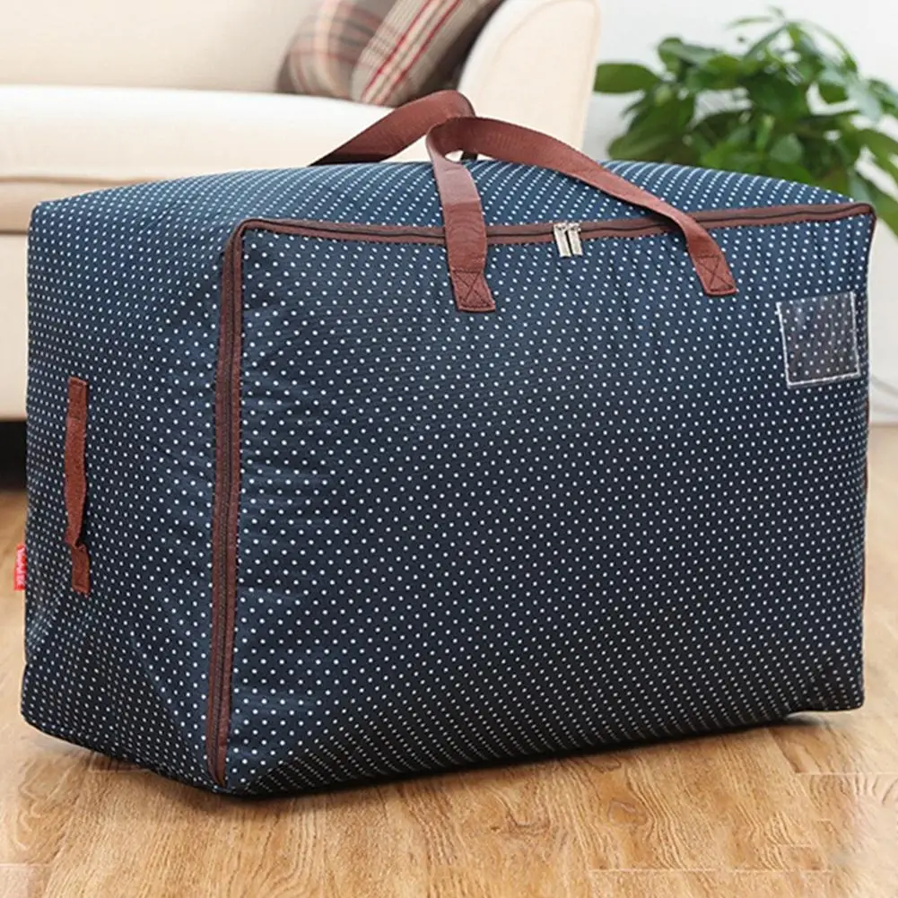 

GloryStar Multipurpose Large Storage Bag with Handle for Travel Clothes Quilt Duvet Laundry Pillows Organize