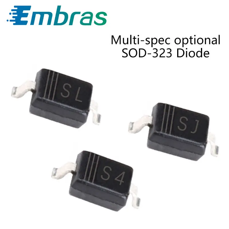 Диод Быстрого Переключения SMD 1SS355 A 1N4148WS T4 1N5819WS S4 1N5819 100 в SOD-100 323 шт. электронные
