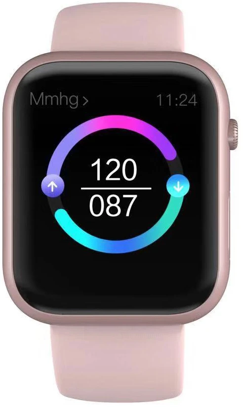 LEMFO SX16, умные часы для мужчин, для Apple Watch, для женщин, пульсометр, кровяное давление, фитнес-браслет, Bluetooth, смарт-браслет, несколько ремешков - Цвет: goldpink