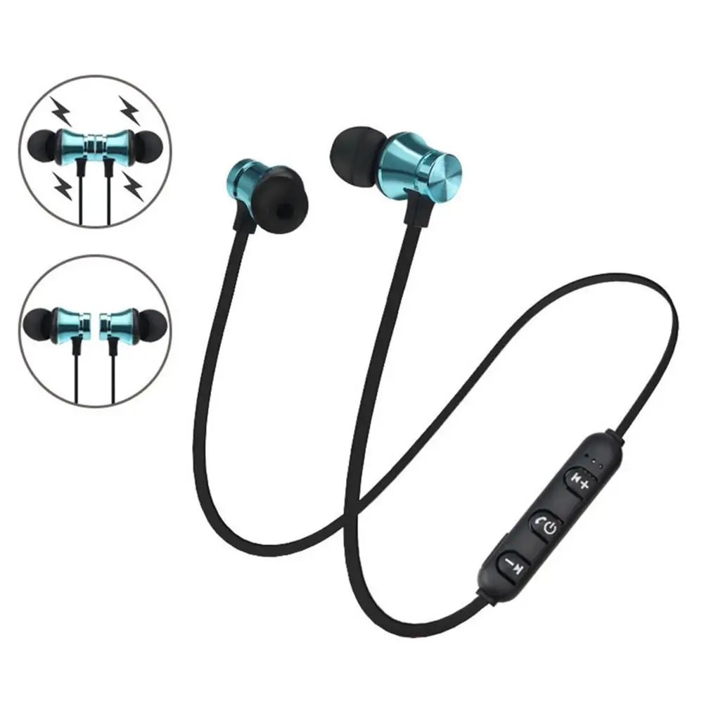 New Magnetic In-Ear Earphones Stereo Headset Earphone Wireless Bluetooth 4.2 Headphone Gift Π±Π»ΡΡΡΠ· Π³Π°ΡΠ½ΠΈΡΡΡΠ° sluchawki bluetooth