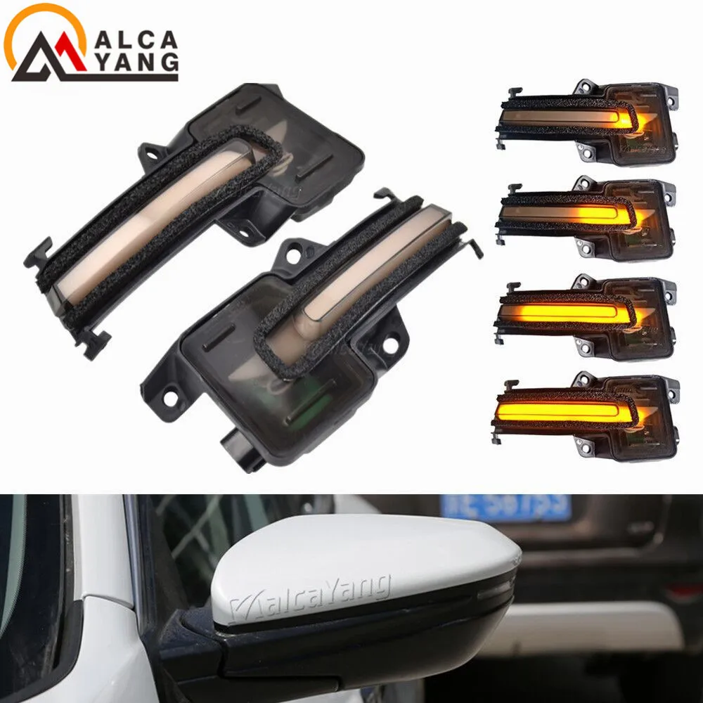 

LED Car Side Wing Rearview Mirror Sequential Dynamic Blinker Turn Signal Light For Honda Civic MK X MK10 10th FC FK 2016-2020