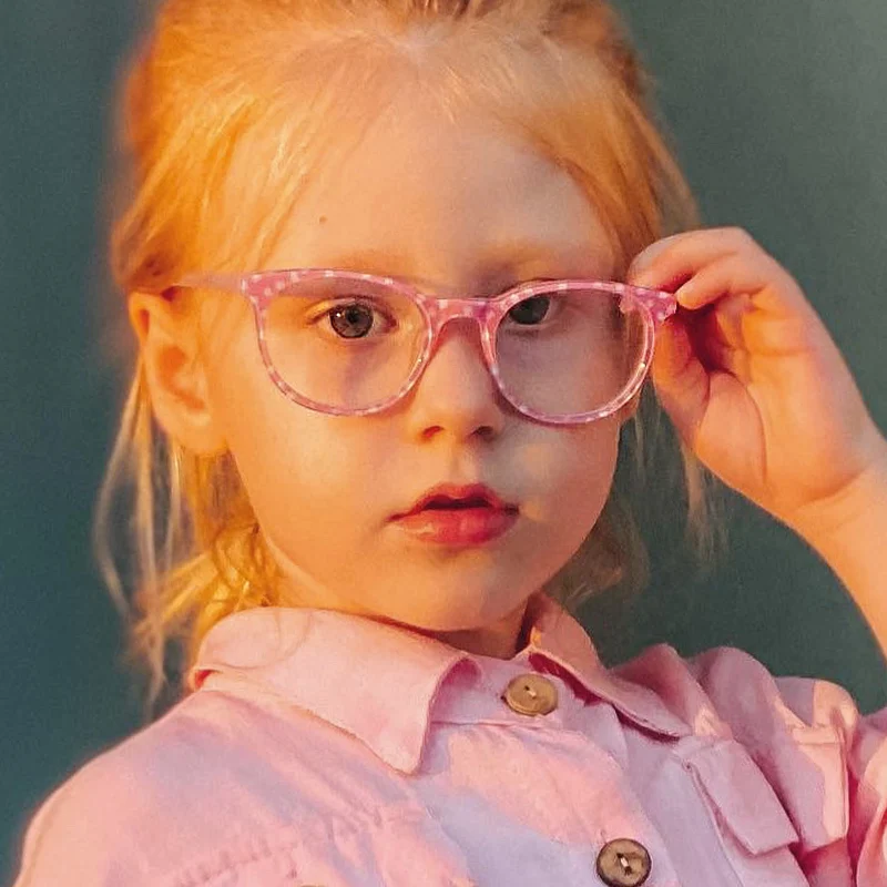 ZENOTTIC Acetate Anti Blue Light Blocking Glasses Children Optical Frames for Kids Boy Girl Computer Transparent Eyewears