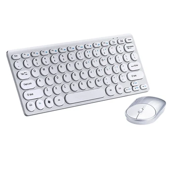 

2.4G Wireless Keyboard Mouse Combo Set for Notebook Windows Laptop Notebook Computer Ultra Slim Portable Keyboard Combo